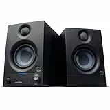 PreSonus Eris 3.5 Gen 2, Enceintes Actives 3,5' de Bureau pour Multimédia, Gaming, Production Musicale de Qualite Studio, Puissance de 50 W