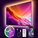 Liwqolx Ruban LED 3 m, 30 LED/Mètre, Rétroéclairage TV Multicouleur avec Télécommande et APP, Musique Sync, pour 45'-65' HDTV, PC