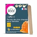 Veet - Perles de Cire Chaude à la Cire d'Abeille, pour Appareil Electrique Epilation - 230 g