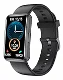 HUAKUA Montre Podometre Marche Bracelet Non Connectée Simple 1.47 Pouces Etanche IP68 pour Femme Homme Enfant Trackers d'Activité Sport Course à Pied Marche KM Calories Sommeil Chronometre Minuteur