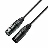 Adam Hall Cables 3 STAR DMF 0600 - Câble DMX XLR mâle vers XLR femelle 6 m