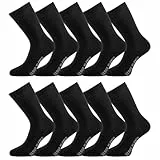 Serge Blanco Homme Ser/1/Scfx10/Uni Chaussettes, Noir, 43-46 EU