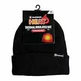 Blackrock Bonnet Noir pour Hommes et Femmes, Course à Pied, léger, Bonnet, Bonnet Thermique, Bonnet de Travail d'hiver, Unisexe - Taille uniqu