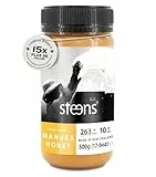 Steens Miel de Manuka - MGO 263+ - 100% certifié Miel Manuka cru pur UMF 10+ - Mis en pot et scellé en Nouvelle-Zélande - Manuka Honey 500 g