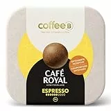 CoffeeB Café Royal Espresso – Capsules de café compostables, 9 unités, compatibles avec les machines CoffeeB, aux notes de fruits rouges et chocolat