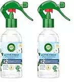 Air Wick Spray Neutralisateur d'Odeurs aux Huiles Essentielles Douceur de Coton Blanc (Lot de 2)