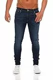 JACK & JONES Liam Jiginal Am 014 - Jeans - Skinny - Homme - Bleu (Blue Denim) - W34/L30 (Taille Fabricant: 34)