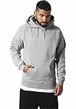 Urban Classics TB014 Sweatshirt a Capuche Homme - Gris (Grey) - L