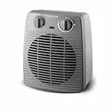 Rowenta Compact Power Radiateur soufflant chauffage d’appoint portable, Jusqu’à 35 m², Mode Éco 1000 W/2000 W, Thermostat mécanique, Sécurité anti-surchauffe, SO2212F0