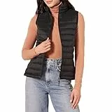 Amazon Essentials Doudoune Pliable Imperméable Légère Femme, Noir, L