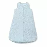 Amazon Essentials x Sofia Grainge Gigoteuse En Coton, Turbulette Indice TOG 2,5 Mixte Bébé, Bleu Clair Oies, 6-12 mois