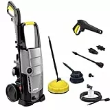 Lavor Nettoyeur Haute Pression Galaxy 150 GL avec Brosse Rotative et Accessoire Lave sols, 150 Bar Max, 450 l/h Max, 2100W