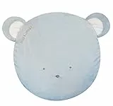 Doudou et Compagnie - Tapis d'Eveil Bébé - Tapis de Jeu Ours Bleu - 90 cm - Rond - Tapidou - DC3232