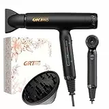 Seche Cheveux Professionnel 2200W Sèche Cheveux Ionique 200Millions D'ions Négatifs 100,000RPM 320g, Sèche-cheveux et accessoires, 4Températures et 3Vitesses pour les Familles