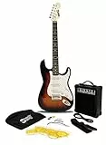 RockJam Kit de Guitare Électrique Taille Standard avec Ampli 10 Watts, Accessoires & Leçons