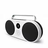 Polaroid P3 Lecteur de Musique Noir – Haut-Parleur Bluetooth sans Fil rétro-futuriste Rechargeable avec Double appariement stéréo