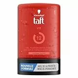 Schwarzkopf - Taft - Gel Tube Coiffant - Gel V12 - Séchage Express - Fixation Extra Forte - Doux sur les cheveux et le Cuir Chevelu - Sans Effet Collant - Formule Provitamine B5-300 ml