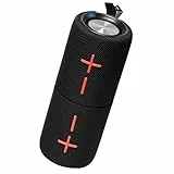 Ibiza - Bullet-Twin - Enceinte, Baffle sur Batterie Rechargeable 2-in-1 Divisible - Transformez 1 Baffle en 2 Haut Parleurs stéréo Autonomes - IPX5 - Bluetooth, Micro-SD, AUX - Noir