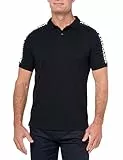 Armani Exchange Short Sleeve Jacquard Logo Polo, Bleu foncé, M Hommes