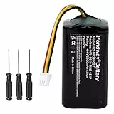PONDWAY 2800mAh 14.4V Batterie de Remplacement Compatible avec Proscenic 800T 820T 820S PR-800T PR-820T PR-820S PR-830T INR18650-M25-4S1P Rechargeable Li-ION Battery Pack Piles Aspirateur Robot