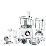 Bosch MultiTalent 8 MC812W501 – Robot de cuisine polyvalent avec plus de 50 fonctions – 1000 W – Capacité de 3,9 L – Couleur : Blanc