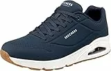 Skechers Uno Stand on Air Baskets Homme, Navy Durabuck Trim, 46 EU