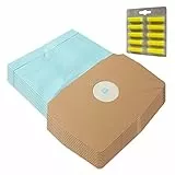 MohMus 10 Sacs d'aspirateur + 10 Parfums pour LUX Electrolux D 748 - D748, D 750 - D750, D 768 - D768, D 770 - D770, D 775 - D775, D 780 - D780, D 790 - D790, D 795 - D795, D 795 Royal