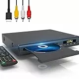 Maite DVD Player, Multi région pour TV, Connexion HDMI AV/entrée USB/entrée Mikrofon, supporte Le système NTSC/PAL, télécommande, Lecteur DVD HD avec Toutes Les régions