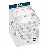 BIOLANE - Pack de 12 Lingettes bebe au lait de toilette - Bébé - 864 Lingettes bébé - Nettoie et hydrate - Peaux sensibles - 98% d'origine naturelle -Fabriqué en France