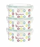 BADABULLE Pack de 3 Boîtes de conservation 300 ml