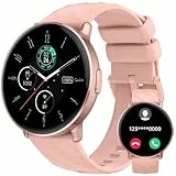 Montre Connectée Homme Femme, 1.39'HD Smartwatch avec Appels Bluetooth, 112+ Mode Sport Montre Sport avec Podometre Cardiofrequencemetre Sommeil Spo2, IP68 Etanche Montre Connectee pour Android IOS