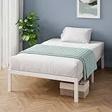 ZINUS Elias Lit 1 Personne, Lit 90x190 cm, Cadre de lit en métal avec des Lattes en métal, Hauteur 35.5 cm, Facile à Assembler - conçu en France - 5 Ans de Garantie