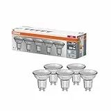 Osram Spot LED Culot PAR16 4,3 W 840, blanc froid 4000 K, GU10, 36°, 350 lm, gestion thermique