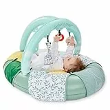 Sophie la Girafe Cocoon'Aire Leuf - Tapis d'Éveil Evolutif avec Arche d'Activités - Matelas Gonflable 3 Positions - Éveil Sensoriel pour Bébé