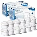 BREOILUTLE Cartouche de Filtre à Eau Compatible avec Brita® Maxtra Pro® Maxtra+® Plus All-in-1, Filtre à Eau Compatible avec Brita® Marella® Réduit Les Impuretés Chlore (12, Basic style)