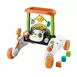 Fisher-Price Trotteur à 2 côtés, Rythme Stable et Réguliertrotteur interactif inspiré des voitures, Version: Néerlandais; Anglais, UK; Française; Allemande; Italien; Espagnol, Castillan, HJY73