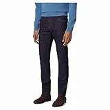 Hackett London Rinse Wash Jeans, Denim (Denim Blue), 38W / 32L Homme