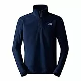 THE NORTH FACE - Pull polaire Resolve pour hommes avec fermeture éclair quart de tour - Summit Navy, L