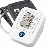 A&D Medical Tensiomètre, Tensiomètre Bras Électronique avec Détection D'arythmie, Brassard (22-32 cm) – UA-611, Pack of 1