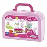 Jouets Ecoiffier – 2877 - Valisette repas de bébé - Nursery - Jeu d'imitation - 12 pièces - Dès 18 mois - Fabriquée en France