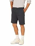 Amazon Essentials Short Chino De 22,86 cm À Coupe Classique Homme, Bleu Marine Foncé, 42W
