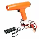 WilTec Lampe stroboscopique Pistolet - 250 x 55 x 180 mm - avec Câble 1,2 m/Tube Xenon / 8000 TR/Min Max. - Timing Light pour Réglage Allumage 12 V