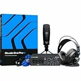 PreSonus AudioBox 96 Studio - Interface Audio USB, Bundle pour Enregistrement et Production, avec Microphone, Casque & Logiciels, Édition 25ème Anniversaire