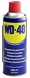 WD-40 • Produit Multifonction • Aérosol Classique • Sans Silicone • Non Conducteur • Compatible Plastiques, Caoutchoucs, Tous Métaux • 400 ml