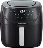 Russell Hobbs Air fryer XXL 8l [Multicuiseur 7en1, 10 programmes] Friteuse sans huile avec Rapid Air (cuit, grille, rôtit & plus, tactile, contrôle de température, lave-vaisselle) Airfryer 27170-56