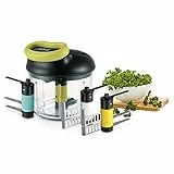 Tefal Hachoir 5 secondes Maxi Kit 900 ml, Emulsion, Glace, Purée, Lames multi-usages en acier inoxydable, Technologie brevetée, Système de verrouillage, Base antidérapante K1321044