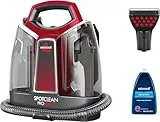 BISSELL SpotClean ProHeat, Shampouineuse Canapé, Moteur Puissant de 330W, Design Compact, avec Technologie HeatWave, Nettoyeur pour Tapis, Moquettes, Meubles, Tissus, Voiture & Plus Encore, 36988