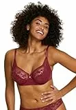 SANS COMPLEXE Femme Suzie Soutien Gorge Classique Armatures, Rouge Rhododendron, 95D EU