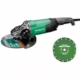 HIKOKI 93124166B - Amoladora 230 mm 2,200 W + disco diamante G23SW2W7