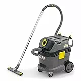 Kärcher Aspirateur Eau et poussières NT 30/1 Tact L, Max. 1380 W, Filtre plissé Plat, réservoir : 30 l, Tuyau : 4,0 m, suceur pour sols humides/secs (360 mm), buse de Fentes